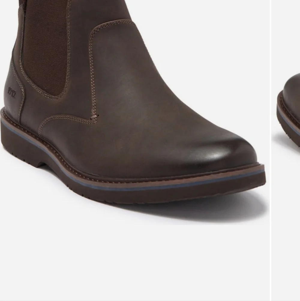 Nunn Bush Dakoda Chelsea Men's Brown Leather Chelsea Boots